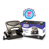 Perfurador De Papel Metal 2 Furos   40 Folhas