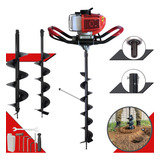 Perfurador De Solo Anmax 52cc 2hp P Campos Rurais Brocas