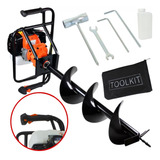 Perfurador De Solo Broca 80x20 52cc 2 5hp 2t Vulcan Vps520