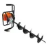 Perfurador De Solo Profissional 2t 52cc 2 5hp C broca 80x15