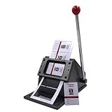 Perfurador Manual De Cartão De Pvc Com Cantos Redondos Máquina De Corte E Vinco De Cartão Perfurador De Cortador Manual Manual De Cortador De Canto Quadrado Resistente De 54x86mm Para Cart
