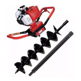 Perfurador Solo Kawashima 52cc C Broca 30x80cm 1 Extensor
