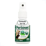 Periovet Spray 100ml Vetnil Tratamento Tártaro Mau Halito