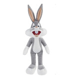 Pernalonga Coelho Looney Tunes Pelúcia Original Hugkis 51cm