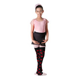 Perneira Polaina Love Rosa Bebê Têxtil Mix Ballet Dança