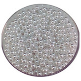Perola 5mm Abs Com Furo 250gr 4 000un Creme Ou Branca