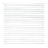 Persiana Para Janela Com Lâminas Horizontais De Pvc 25mm, L 80 Cm X A 1,30 M, Branca