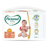 Personal Baby Premium Pants Tamanho M Com 70 Fraldas