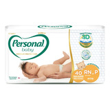 Personal Baby Premium Protection Tam Rn p Com 40 Fraldas Tamanho Recém nascido rn 
