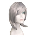 Peruca 100 Orgânica Lisa Curta Corte Long Bob Linda Pra Arrasar Touca Wig Cap Brinde Novidade