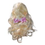 Peruca Barbie Cabelo Sintético Fantasia Para Festa Cosplay