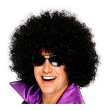 Peruca Black Colorida Power Festas Eventos Fantasia Cosplay Cor Preto