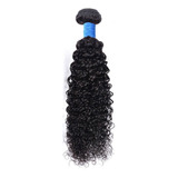 Peruca Cabelo Humano Virgem Longo Encaracolado 50cm 100g