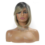 Peruca Chanel Ombre Loiro 100 Bio Orgânica Super Natural