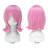 Peruca Curta Cosplay Long