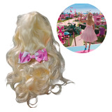 Peruca Da Barbie Do
