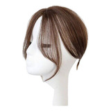 Peruca Franja Longa 30 Cm Liso Cabelo Humano