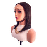 Peruca Front Lace Hd 13x4 Cabelo Humano 35cm Chanel Bob