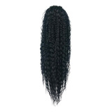 Peruca Front Lace Longa 100 Orgânica Cacheada Afro 60cm wig