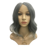Peruca Front Lace Wig Human Hair Fancy 15 Brinde Touca