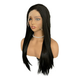 Peruca Front Lace Wig Lisa Preta Repartição Livre