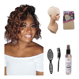 Peruca Lace Front Identico Ao Humano 40cm Com Repartição