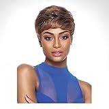 Peruca Lace Front Sintética Becky Corte Pixie Cor DR30