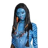 Peruca Neytiri Avatar Adulto Deluxe, Conforme Mostrado.