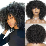 Peruca Organica Premium Cacheada Wig Aspecto