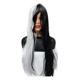 Peruca Personagem Cruella Do