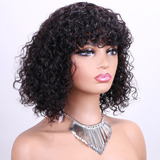 Perucas De Cabelo Humano Onda De Água Perucas De Cabelo Bob