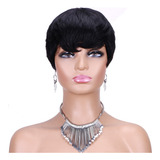 Perucas De Cabelo Pixie Perucas De Cabelo Humano Natural