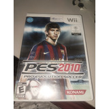 Pes 2010 Pro Evolution Soccer 2010 Nintendo Wii