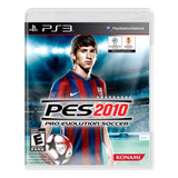Pes 2010 Pro Evolution Soccer Ps3 Midia Fisica 