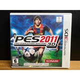Pes 2011 Pro Evolution Soccer 3d Nintendo 3ds Original