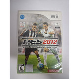 Pes 2012 Wii Original Completo Com Manual Americano Nintendo