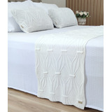 Peseira Manta Tricot Cama