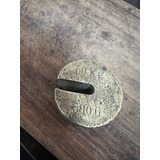Peso Antigo De Balança Bronze