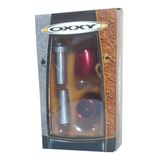 Peso De Guidão Oxxy Alumínio Cone vermelho 