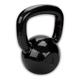 Peso Kettlebell 4kg Preto Funcional Caseiro Fisioterapia