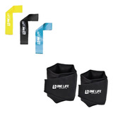 Peso Para Perna Tornozeleira Profissional Par 3kg Kit Mini