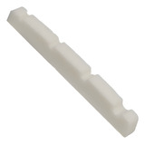 Pestana Abs Branca Natural Contra Baixo 4 Cordas Resistente
