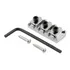 Pestana Com Trava P/ Guitarra Floyd Rose 42mm Cromo Ronsani