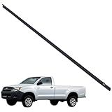 Pestana Externa Dianteira Preta Para Toyota Hilux 2005 A 2015 - Cabine Simples -LADO DIREITO - 68161-0K020-