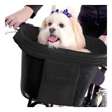 Pet Bike Cesto Para O Passeio Seguro De Seu Cão Na Bicicleta
