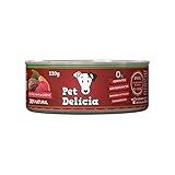 Pet Delícia Natural Grain Free Caçarolinha De Carne 110g Pet Delícia Raça Adulto Sabor Carne 110g