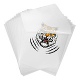 Pet Film Dtf A4 210 X 297 Mm Pacote 100 Folhas Transparentes Mecolour
