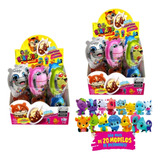 Pet Monster Ovinho De Chocolate Com Surpresa Dip Loko 2 Cxs