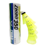 Peteca Badminton Zhibo 350 Alta Performance 6pç 