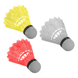 Peteca De Badminton tubo Com 3 Unidades 